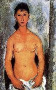 Amedeo Modigliani Standing nude Spain oil painting artist